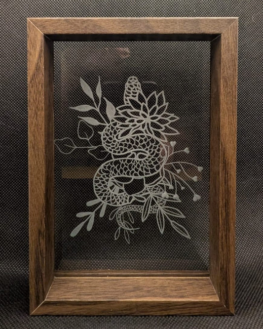 (S) Snakes and flowers